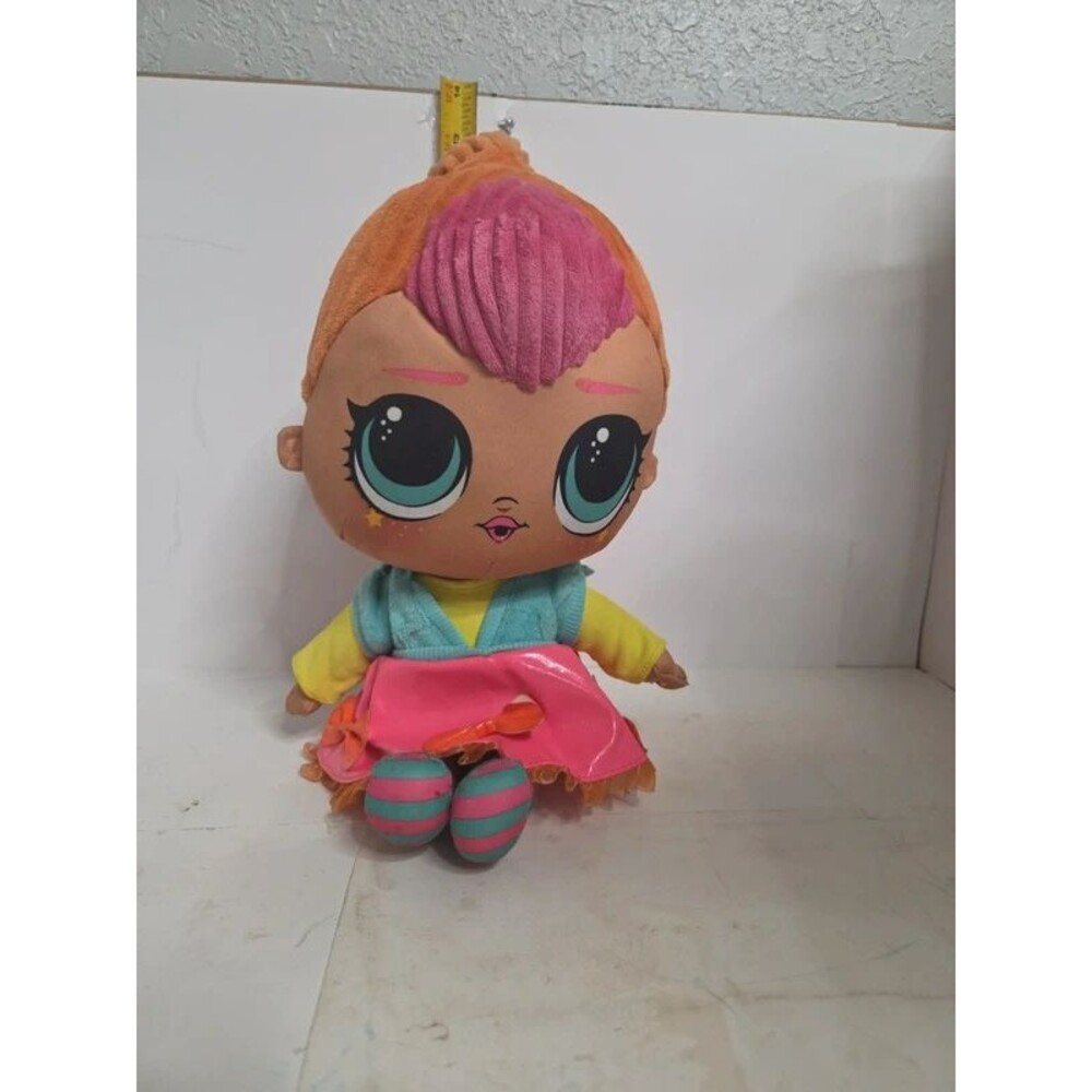 Lol Surprise Neon Qt Cuddle Plush Large 14 Doll Toy